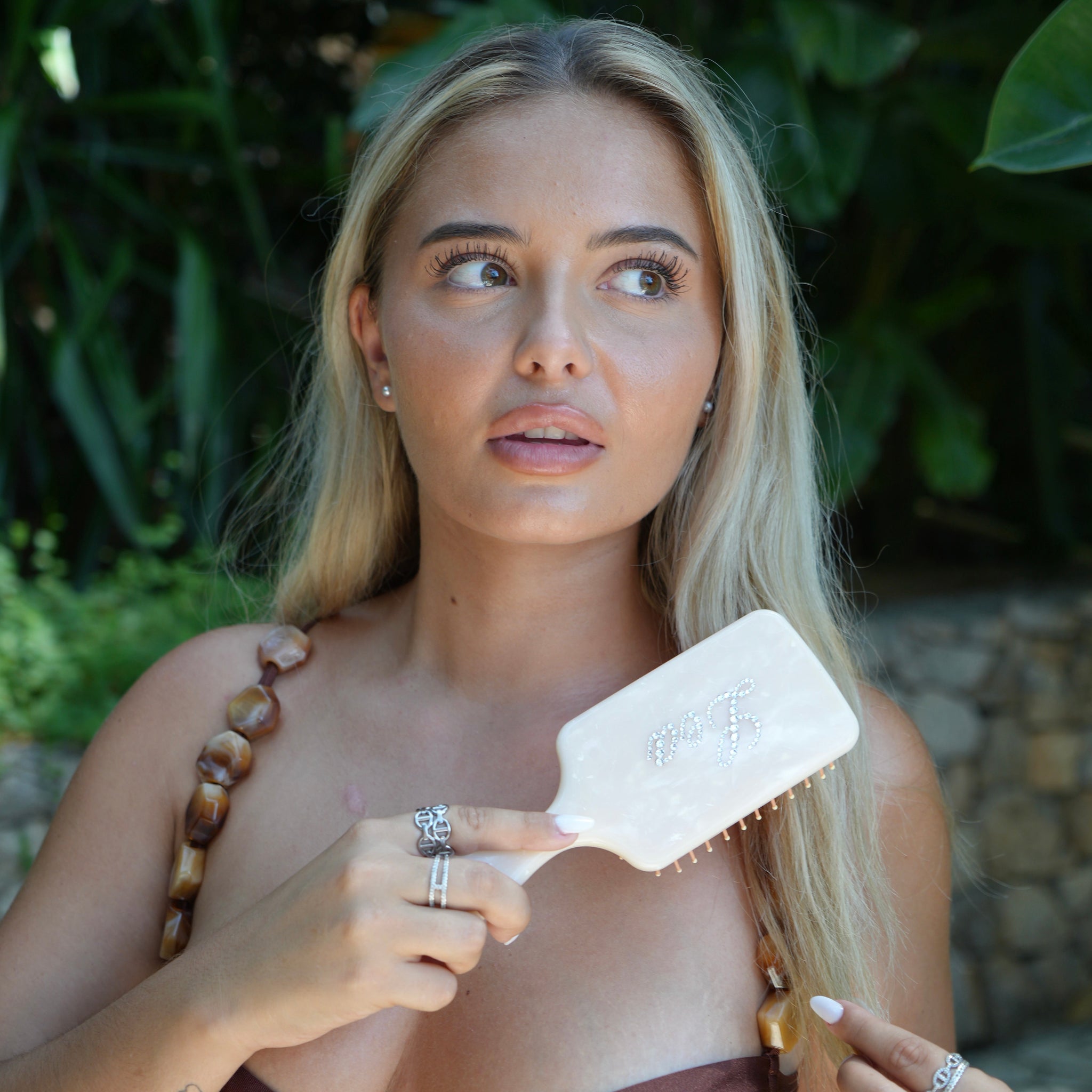 Brosse Démêlante Personnalisée | Effet Marbré