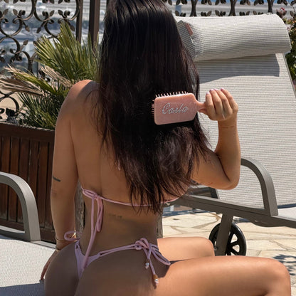 Brosse Démêlante Personnalisée | Effet Marbré